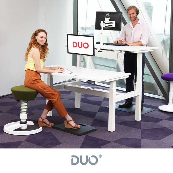 Yo-Yo DESK DUO Back-2-Back Height Adjustable Standing Desk