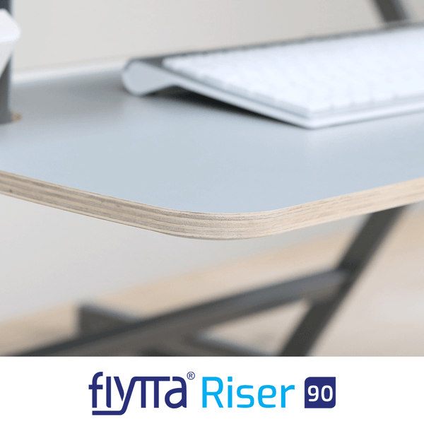 FLYTTA RISER 90 Dual Monitor Standing Desk Converter