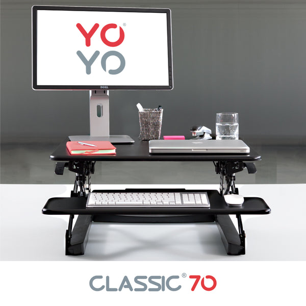 Yo-Yo DESK 70 Single Monitor Standing Desk Converter