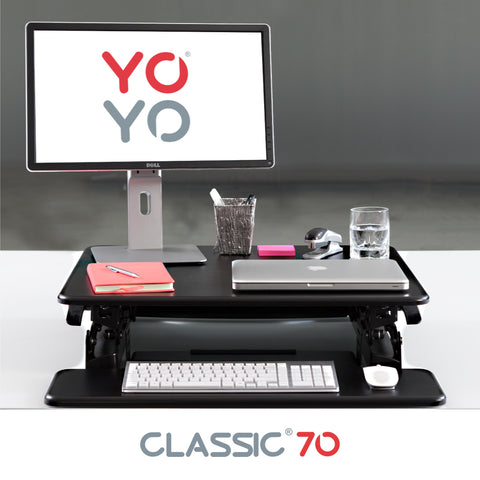 Yo-Yo DESK 70 Single Monitor Standing Desk Converter