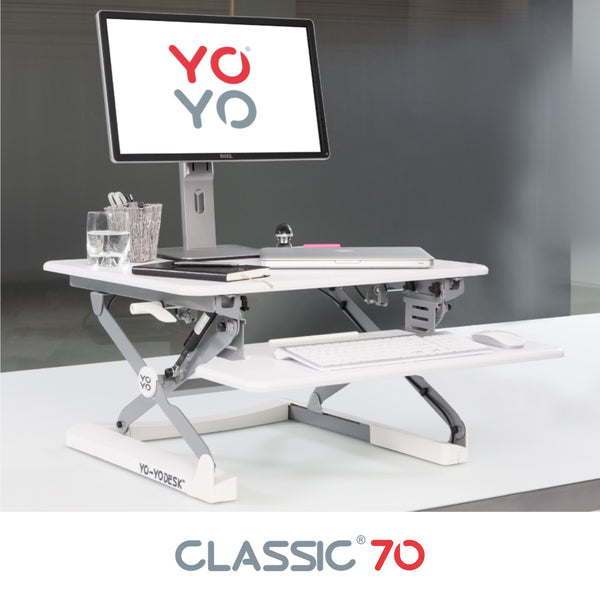 Yo-Yo DESK 70 Single Monitor Standing Desk Converter