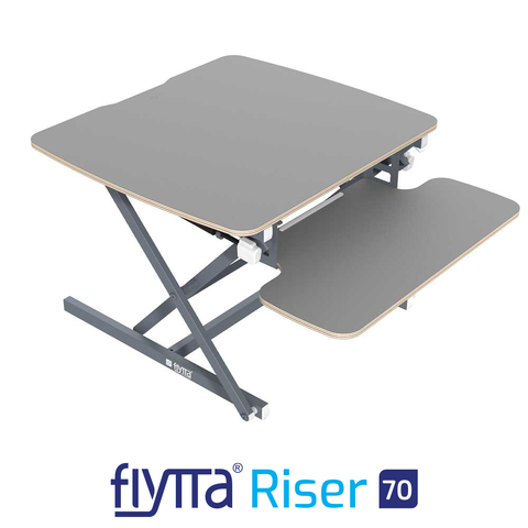 FLYTTA RISER 70 Single Monitor Standing Desk Converter