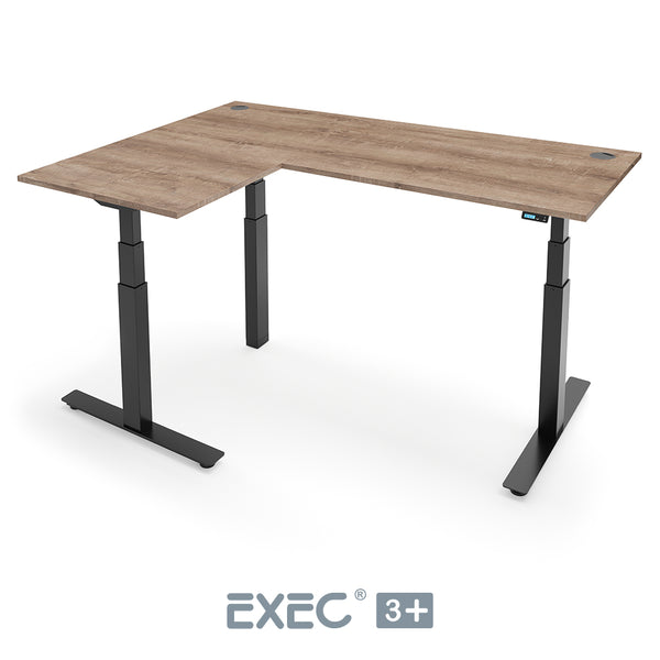 Yo-Yo DESK EXEC 3+ Triple Motor L-Shaped Height Adjustable Standing Desk