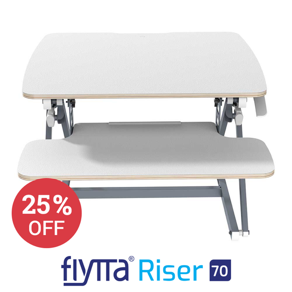 FLYTTA RISER 70 Single Monitor Standing Desk Converter