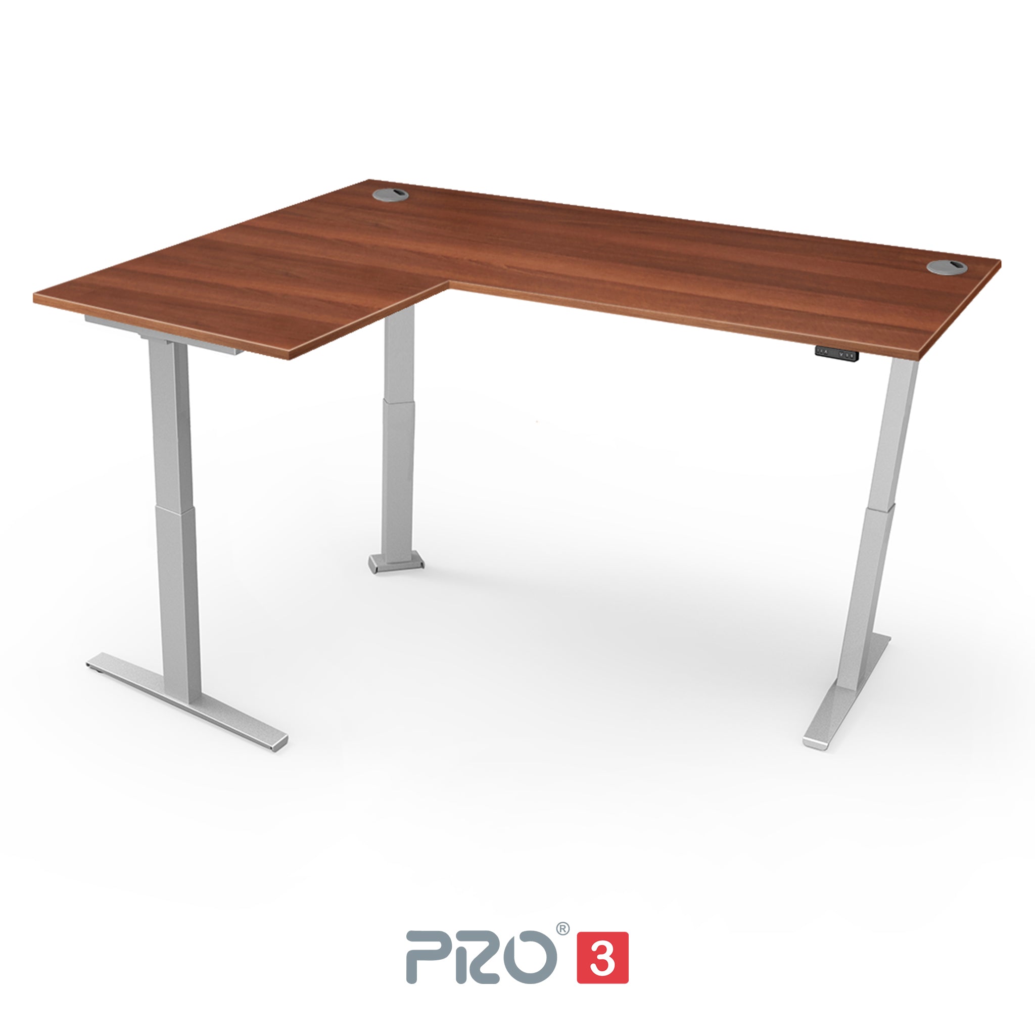 Yo-Yo DESK PRO 3 Triple Motor L-Shape Height Adjustable Standing Desk
