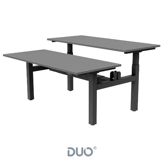 Yo-Yo DESK DUO Back-2-Back Height Adjustable Standing Desk