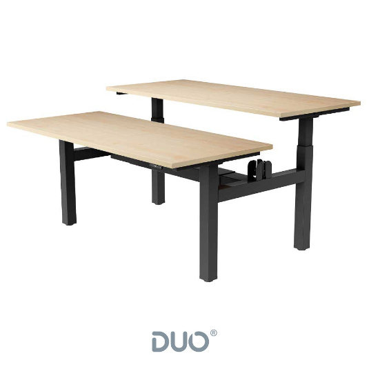 Yo-Yo DESK DUO Back-2-Back Height Adjustable Standing Desk