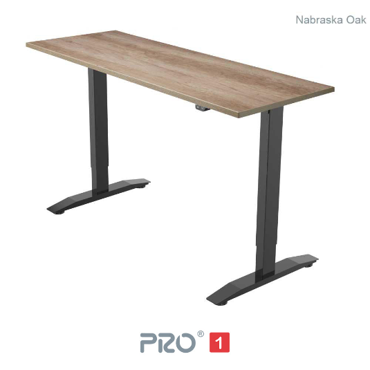 Yo-Yo DESK PRO 1 Single Motor Electric Height Adjustable Standing Desk