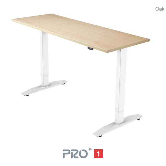 Yo-Yo DESK PRO 1 Single Motor Electric Height Adjustable Standing Desk