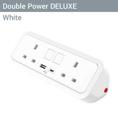 Double Power DELUXE USB-A & USB-C Desk Power Module