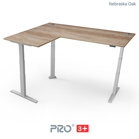 Yo-Yo DESK PRO 3+ Triple Motor L-Shape Extra Height Standing Desk