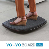 Yo-Yo BOARD 360 Wobble Board with Anti Fatigue Cushion for Movement