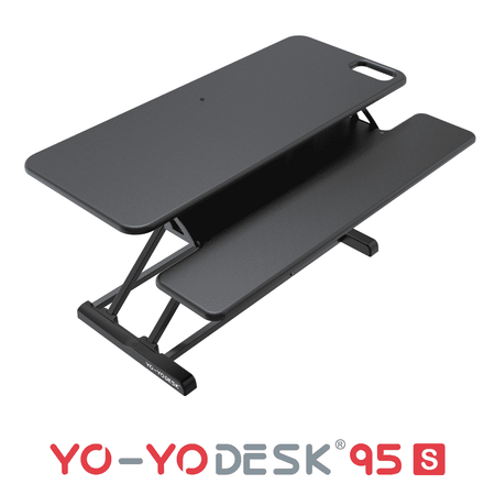 Yo-Yo DESK 95-S Dual Monitor Standing Desk Converter